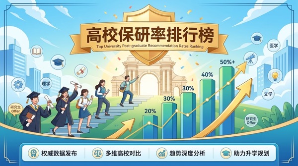 高考志愿必看：哪些大学保研率高？高校保研率排行榜告诉你答案！