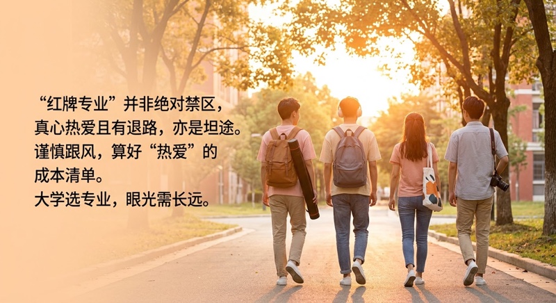 音乐表演、绘画、美术学连续三年亮红灯，红牌专业还能不能报